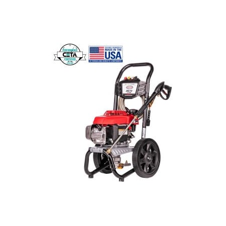 Fna Group Simpson MegaShot Cold Water Gas Pressure Washer W/ Honda Engine, 2800 PSI, 2.3 GPM 60784